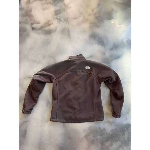 The North Face WindWall Brown/Green Full Zip Fleece Mesh Jacket Women’s Medium - Picture 5 of 12